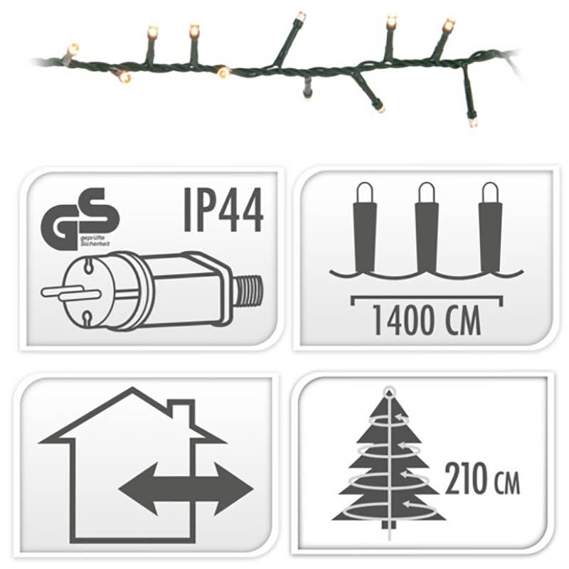 Snakelight 700 LED - 14 meter - extra warm wit Snakelight 700 LED - 14 meter - extra warm wit - Afbeelding 4