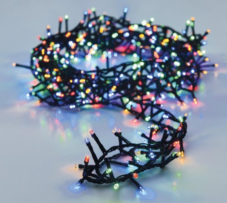 Micro Cluster - 1000 LED - 20 meter - multicolor - 8 functies