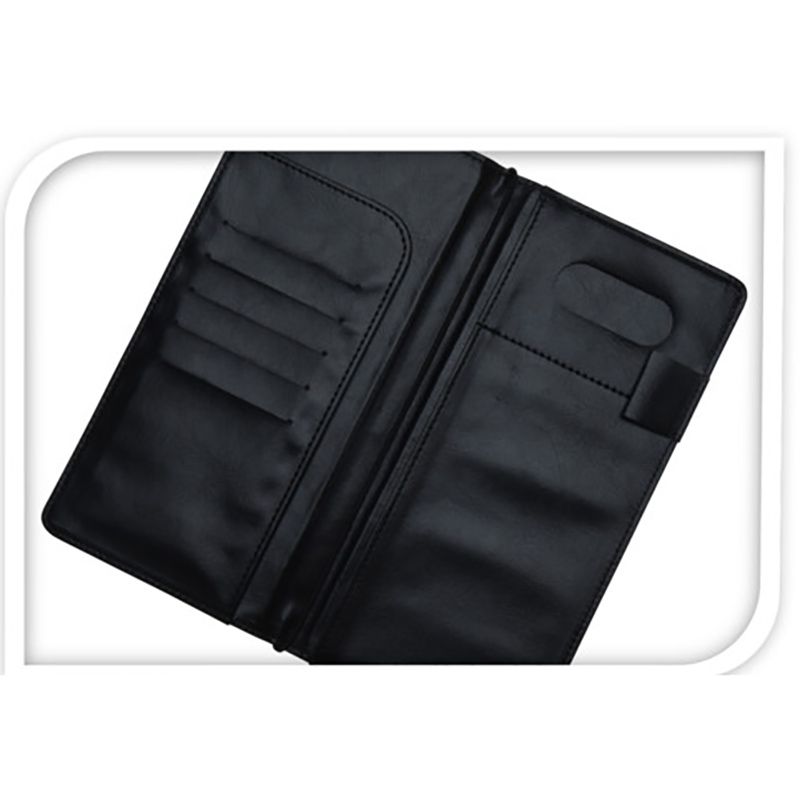 Paspoorthouder - leder look - 10x21cm Paspoorthouder - leder look - 10x21cm - Afbeelding 3