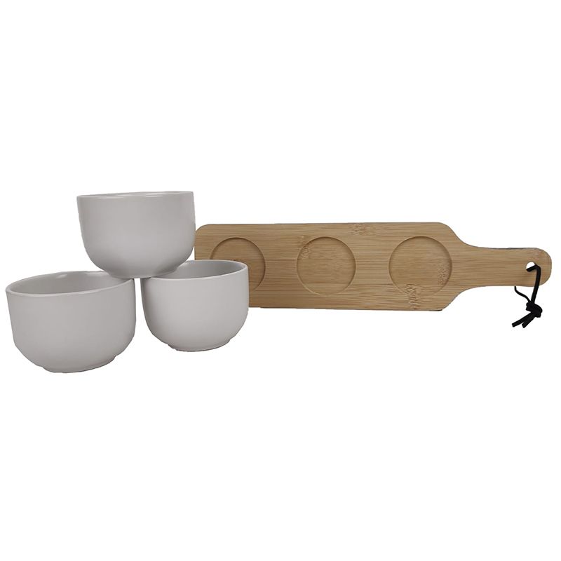 Tapasplank - Apero-serveeer-set - 4-delig Tapasplank - Apero-serveeer-set - 4-delig - Afbeelding 3