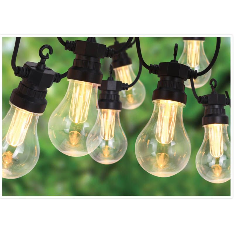 Lichtsnoer met 10 LED Reflector Lampen - voor buiten Lichtsnoer met 10 LED Reflector Lampen - voor buiten - Afbeelding 3