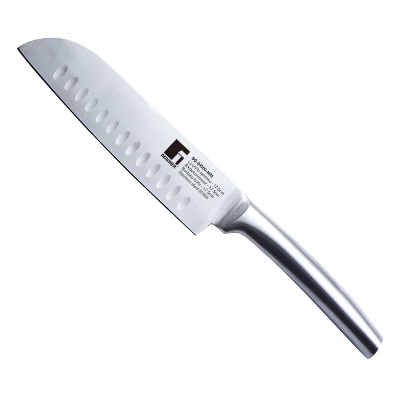 Bergner Messenset met Magneetblok - 5 delig - RVS en bamboe Bergner Messenset met Magneetblok - 5 delig - RVS en bamboe - Afbeelding 6