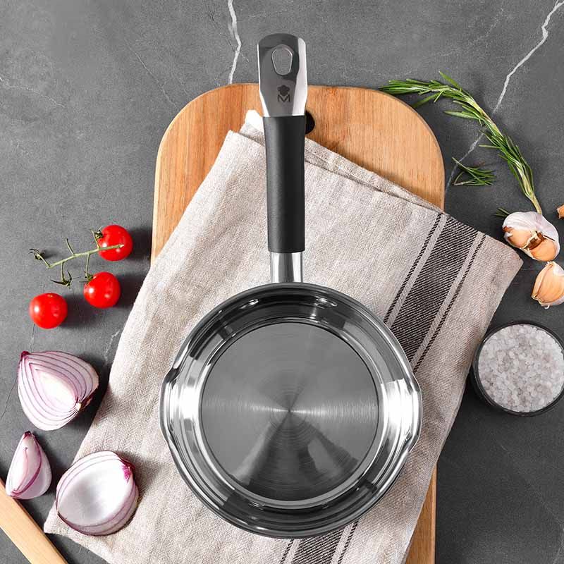 Masterpro Sauspan - Steelpan - Ø16 cm - 1.3L Masterpro Sauspan - Steelpan - Ø16 cm - 1.3L - Afbeelding 4