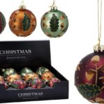 12x Glazen Kerstbal - Mat - 8cm