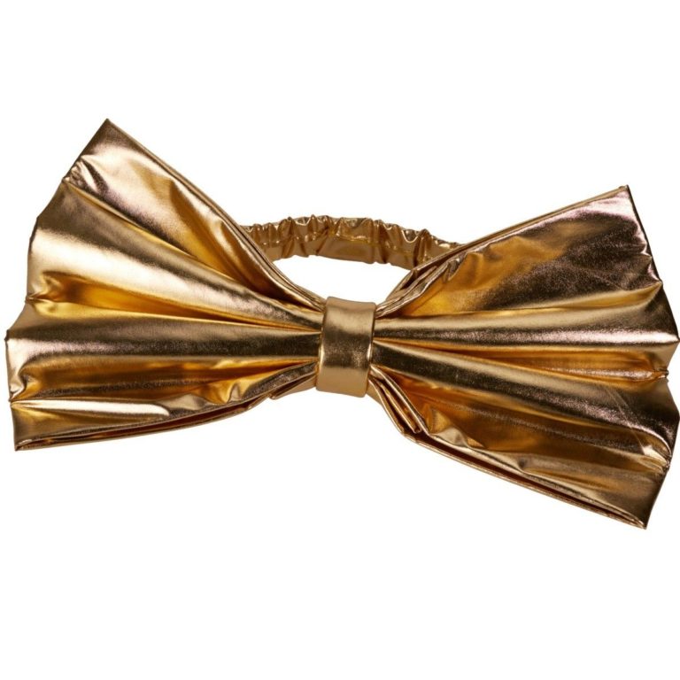 Kerst Stoelstrik - 2 stuks - Goud