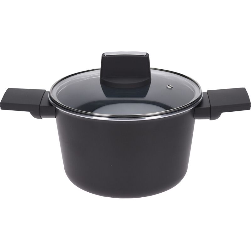 Braadpan met deksel - Ø20cm - aluminium Braadpan met deksel - Ø20cm - aluminium