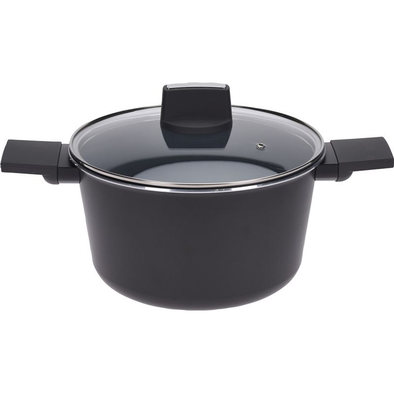 Braadpan met deksel - Ø24cm - aluminium Braadpan met deksel - Ø24cm - aluminium
