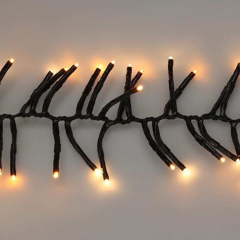 Clusterverlichting 192 led - 1.4m - two tone romantic - Batterij - Lichtfuncties - Geheugen - Timer Clusterverlichting 192 led - 1.4m - two tone romantic - Batterij - Lichtfuncties - Geheugen - Timer - Afbeelding 3