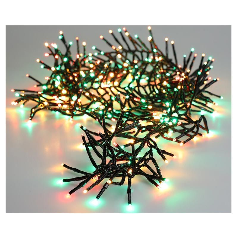 Clusterverlichting 192 led - 1.4m - three tone traditional - Batterij - Lichtfuncties - Geheugen - Timer Clusterverlichting 192 led - 1.4m - three tone traditional - Batterij - Lichtfuncties - Geheugen - Timer - Afbeelding 5