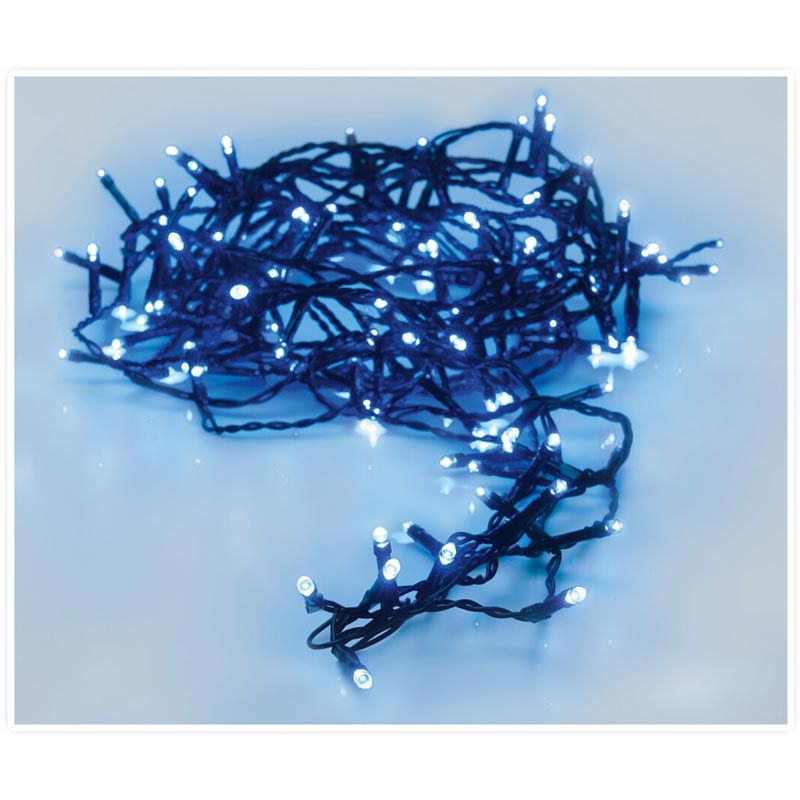 Kerstverlichting 40 led - 3m - blauw - Timer - Lichtfuncties - Geheugen - Buiten Kerstverlichting 40 led - 3m - blauw - Timer - Lichtfuncties - Geheugen - Buiten - Afbeelding 2