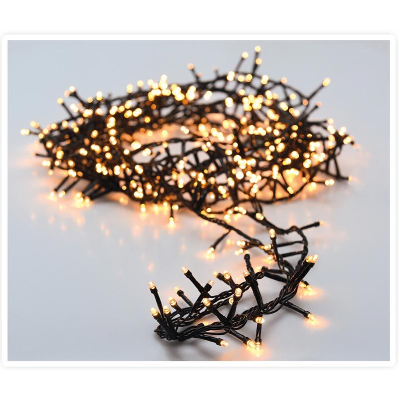 Microcluster - 800 led - 16m - extra warm wit - Timer - Lichtfuncties - Geheugen - Buiten Microcluster - 800 led - 16m - extra warm wit - Timer - Lichtfuncties - Geheugen - Buiten - Afbeelding 3