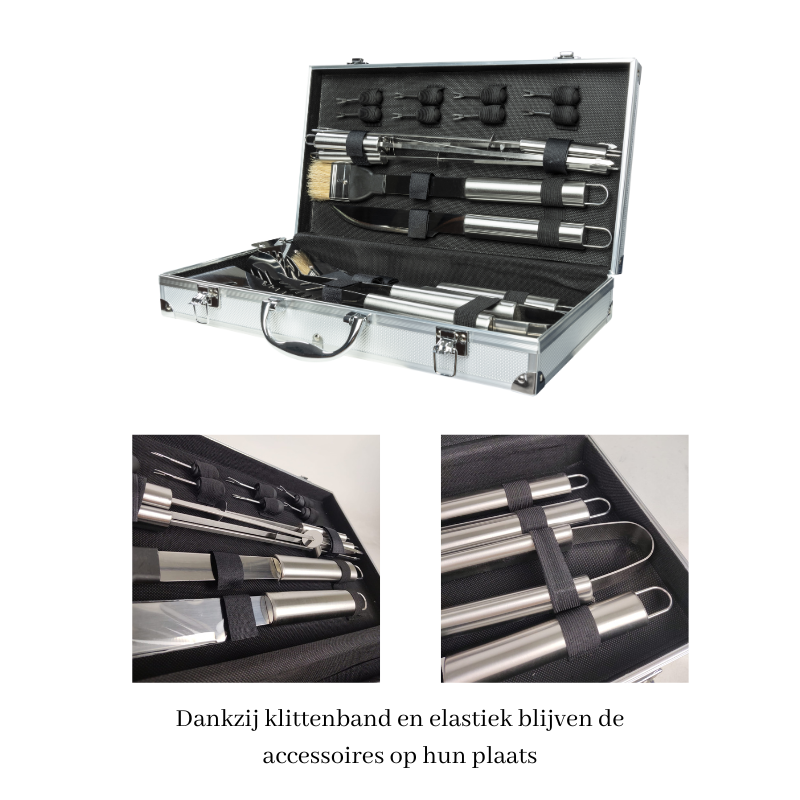 Ceruzo - BBQ gereedschap - Barbecue accessoires- Luxe uitvoering Ceruzo - BBQ gereedschap - Barbecue accessoires- Luxe uitvoering - Afbeelding 4