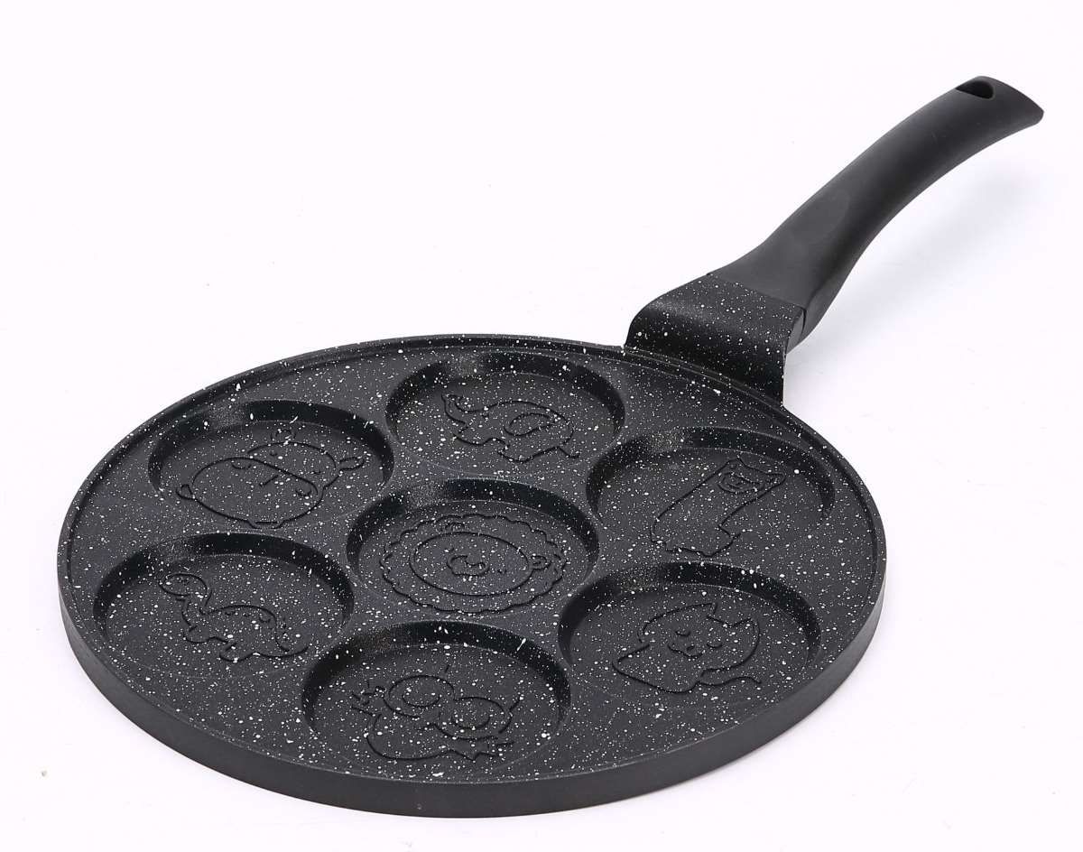 Pannenkoekenpan - 7 Vakken - Cartoon Pancakes Pannenkoekenpan - 7 Vakken - Cartoon Pancakes