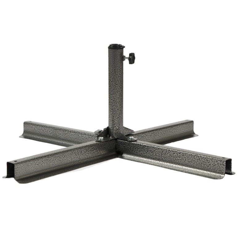 Ceruzo Parasolvoet Metaal - Kruisvoet standaard Ceruzo Parasolvoet Metaal - Kruisvoet standaard