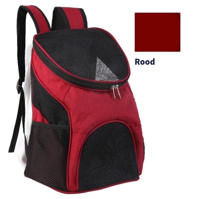 Ceruzo Hondenrugzak - voor Katten en Honden tot max 10 KG - Rood Ceruzo Hondenrugzak - voor Katten en Honden tot max 10 KG - Rood