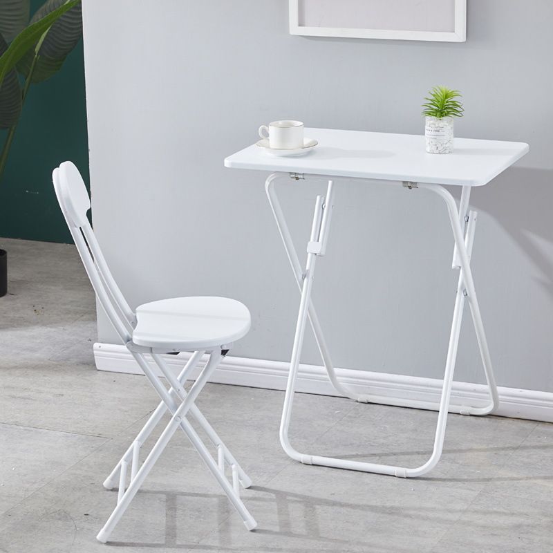 Ceruzo Klaptafel met Stoel - Wit Ceruzo Klaptafel met Stoel - Wit - Afbeelding 2