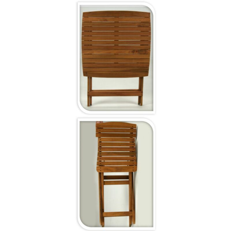 Ambiance Bistroset - Tuintafel - Tuinstoelen - Inklapbaar Ambiance Bistroset - Tuintafel - Tuinstoelen - Inklapbaar - Afbeelding 2