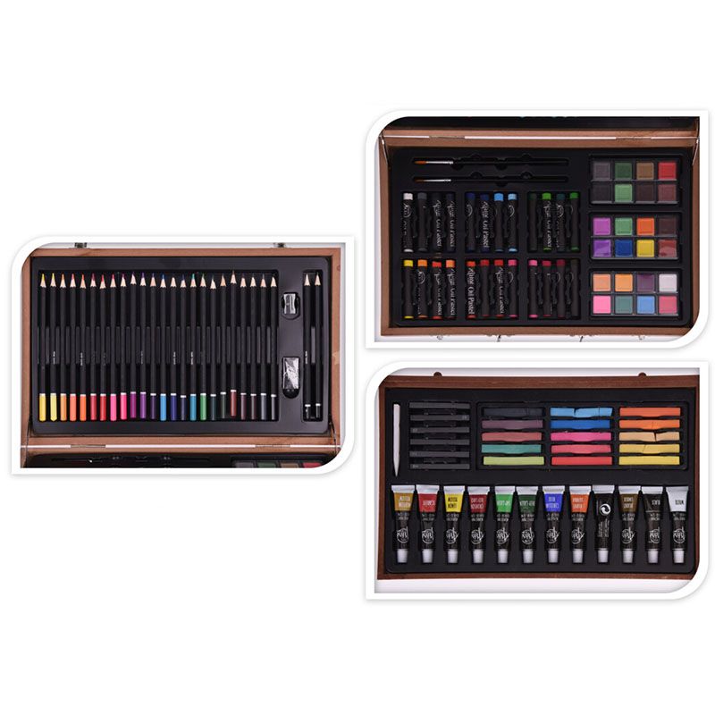 Teken- en schilderset - 112-delig Teken- en schilderset - 112-delig - Afbeelding 3