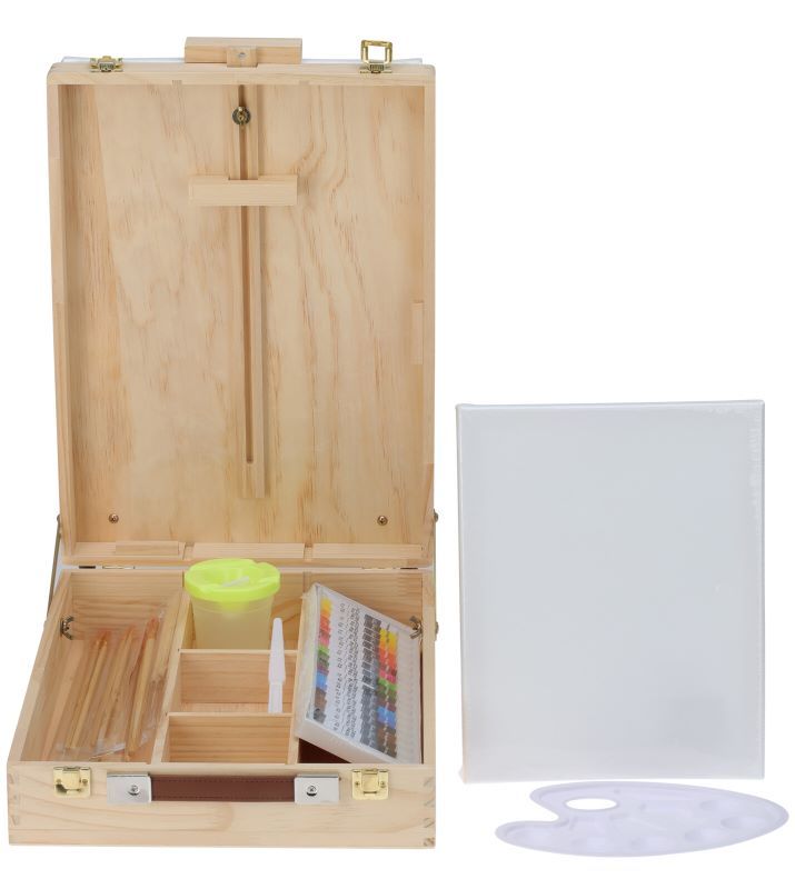 Schildersezel - Schilderkoffer gevuld - 36-delig Schildersezel - Schilderkoffer gevuld - 36-delig - Afbeelding 3