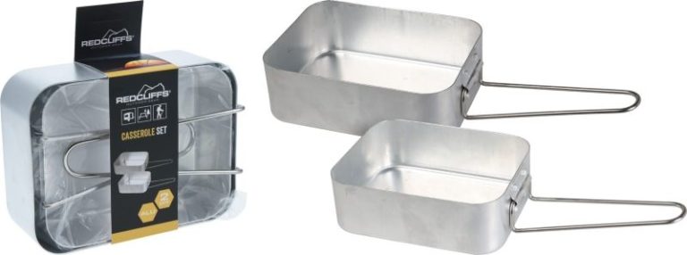 Kampeer Pannensetje - aluminium