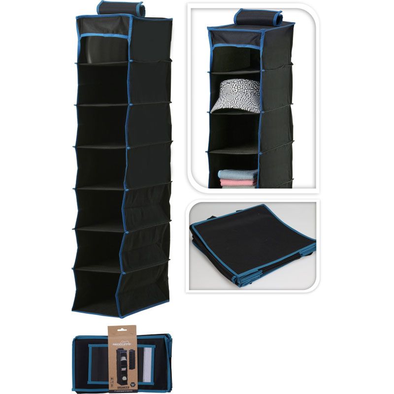 Redcliffs Tentorganizer - Hangorganizer 7 Vaks - 30x17x84cm Redcliffs Tentorganizer - Hangorganizer 7 Vaks - 30x17x84cm - Afbeelding 4