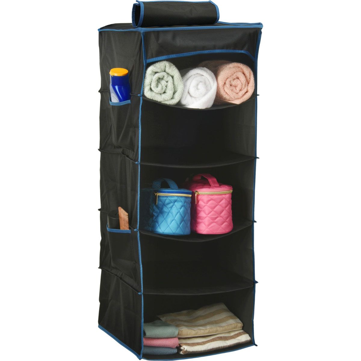 Redcliffs Tentorganizer - Hangorganizer 5 Vaks - 34x34x85cm Redcliffs Tentorganizer - Hangorganizer 5 Vaks - 34x34x85cm
