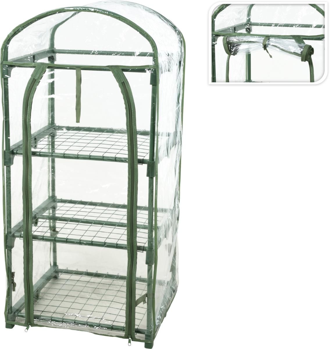 Kweekkas - 3 verdiepingen - 50 x 45 x 105 cm Kweekkas - 3 verdiepingen - 50 x 45 x 105 cm