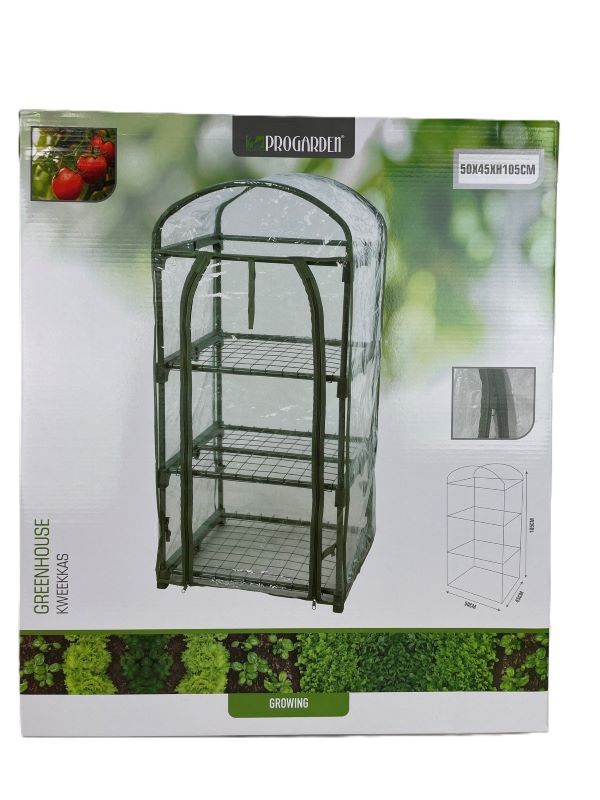 Kweekkas - 3 verdiepingen - 50 x 45 x 105 cm Kweekkas - 3 verdiepingen - 50 x 45 x 105 cm - Afbeelding 3