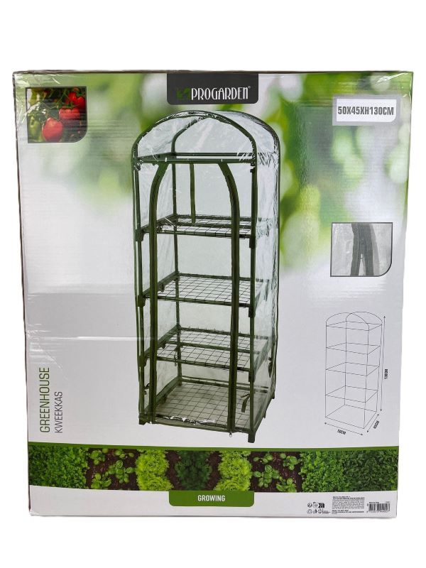 Kweekkas - 4 verdiepingen - 50 x 45 x 130 cm Kweekkas - 4 verdiepingen - 50 x 45 x 130 cm - Afbeelding 3