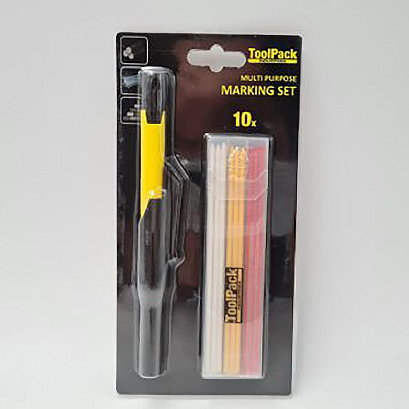 ToolPack Markeerset met 10 verwisselbare stiften - voor al je kluswerkzaamheden ToolPack Markeerset met 10 verwisselbare stiften - voor al je kluswerkzaamheden - Afbeelding 3