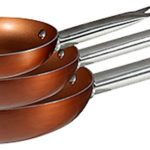 Bergner Koekenpanset Copper Plus 20, 24 en 28 cm