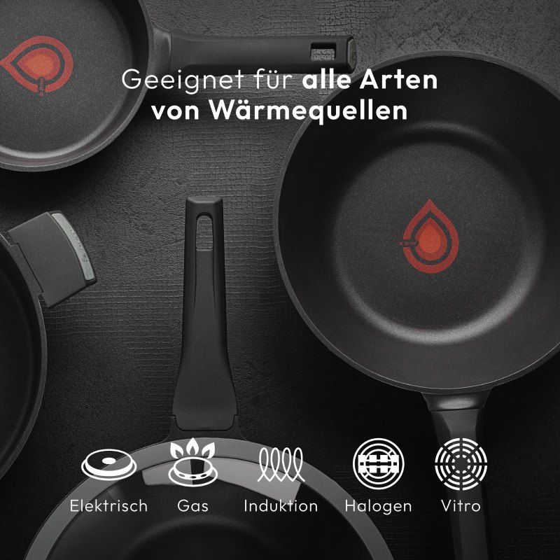 Masterpro Gastro Koekenpan - Ø 28 cm - Inductie - Heatdot Technology Indicator - duurzaam Masterpro Gastro Koekenpan - Ø 28 cm - Inductie - Heatdot Technology Indicator - duurzaam - Afbeelding 6