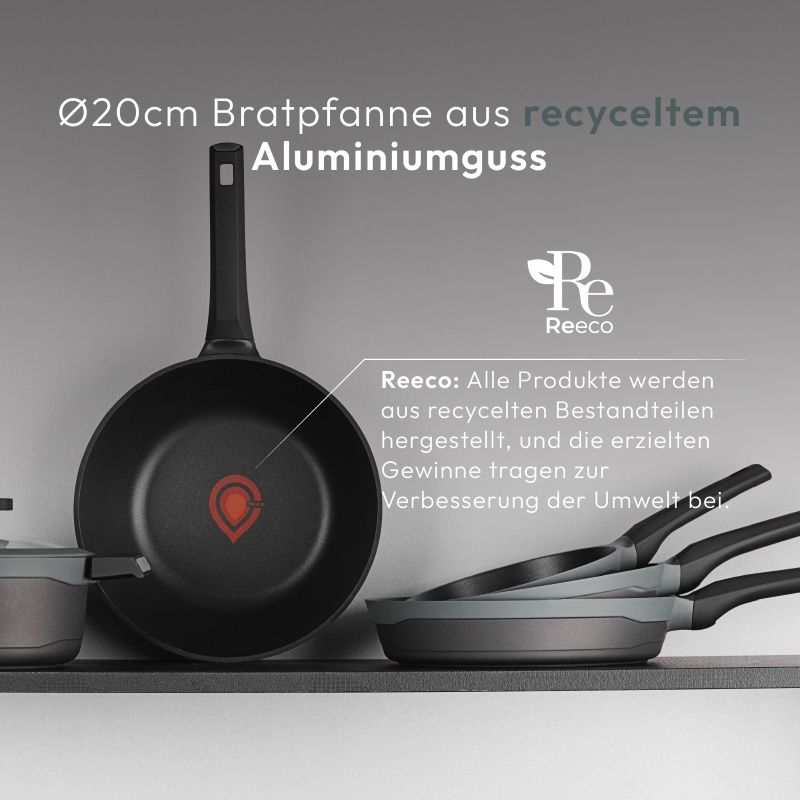 Masterpro Gastro Koekenpan - Ø 24 cm - Inductie - Heatdot Technology Indicator - duurzaam Masterpro Gastro Koekenpan - Ø 24 cm - Inductie - Heatdot Technology Indicator - duurzaam - Afbeelding 7