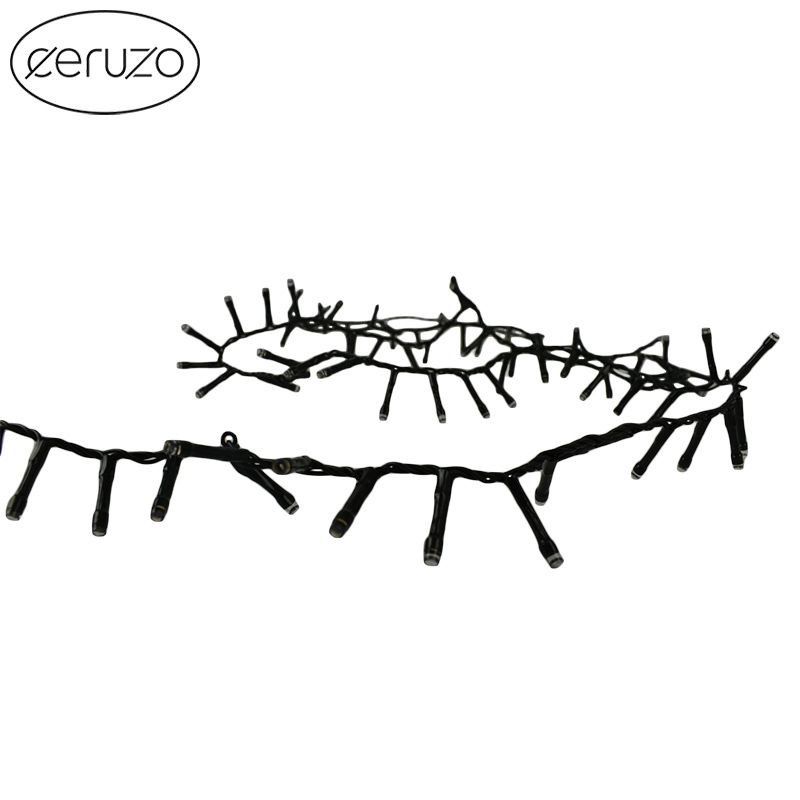 Ceruzo Micro Cluster - 400 LED - 8 meter - 8 Lichtfuncties + Geheugen - extra warm wit Ceruzo Micro Cluster - 400 LED - 8 meter - 8 Lichtfuncties + Geheugen - extra warm wit - Afbeelding 11