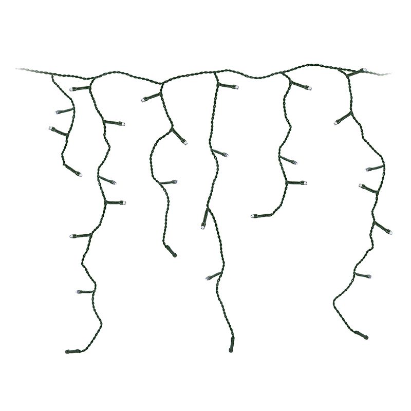 IJspegel verlichting 360 LED's - 12 meter - warm wit IJspegel verlichting 360 LED's - 12 meter - warm wit - Afbeelding 2