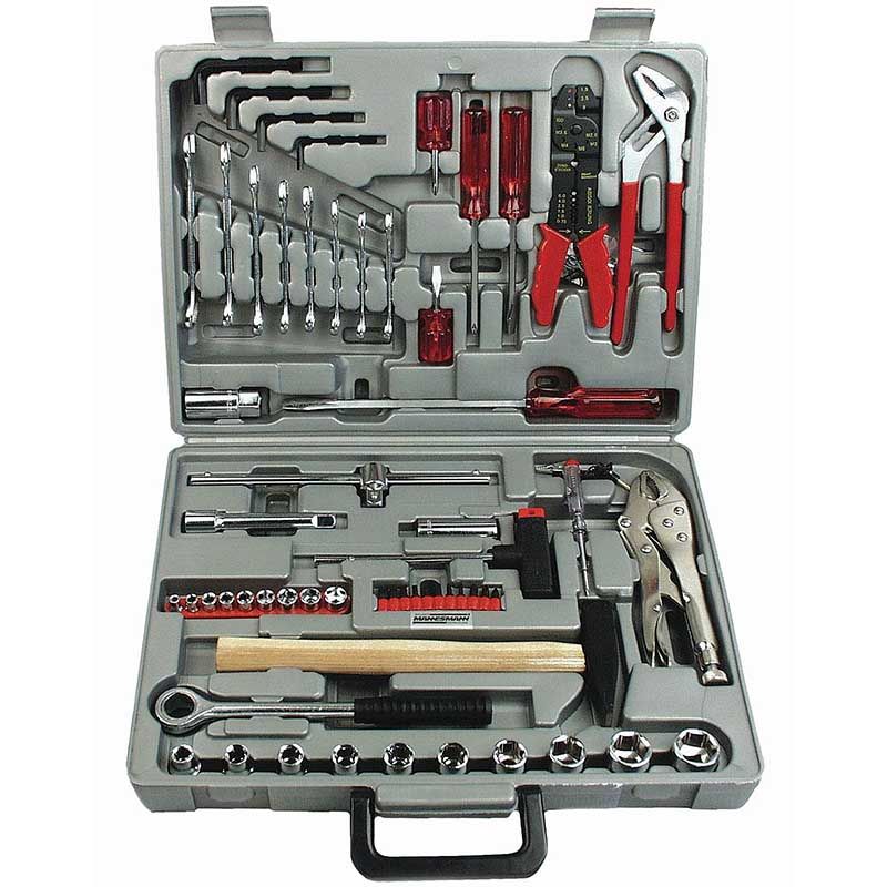 Brüder Mannesmann Gereedschapset (100 dlg) in koffer Brüder Mannesmann Gereedschapset (100 dlg) in koffer