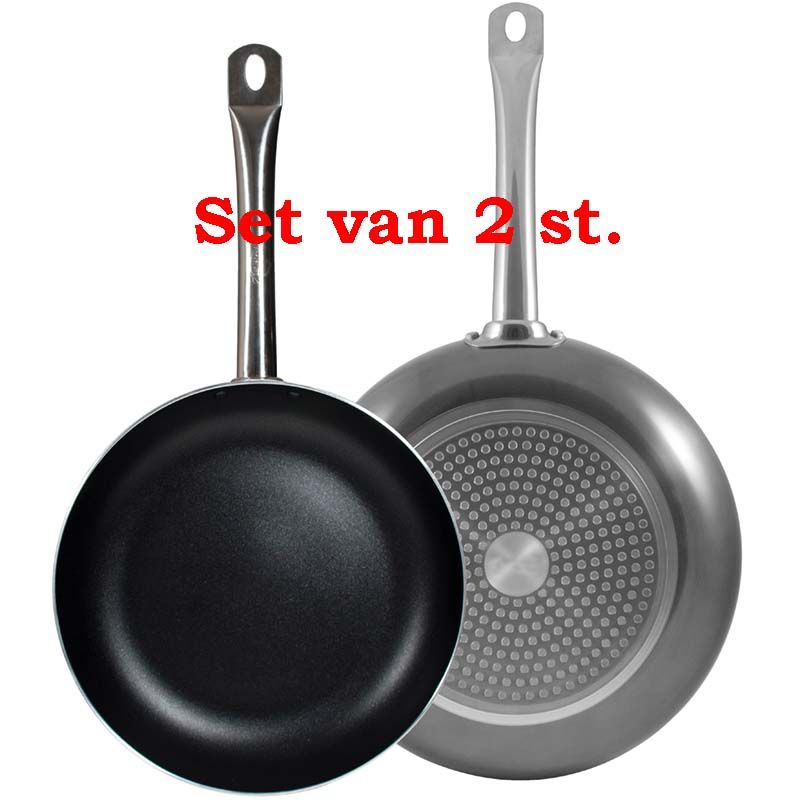 Bergner ProChef Platinum koekenpannenset - 2-delig Bergner ProChef Platinum koekenpannenset - 2-delig - Afbeelding 3