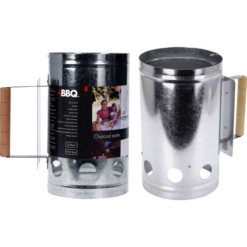 Houtskoolstarter Metaal - 27x16cm Houtskoolstarter Metaal - 27x16cm