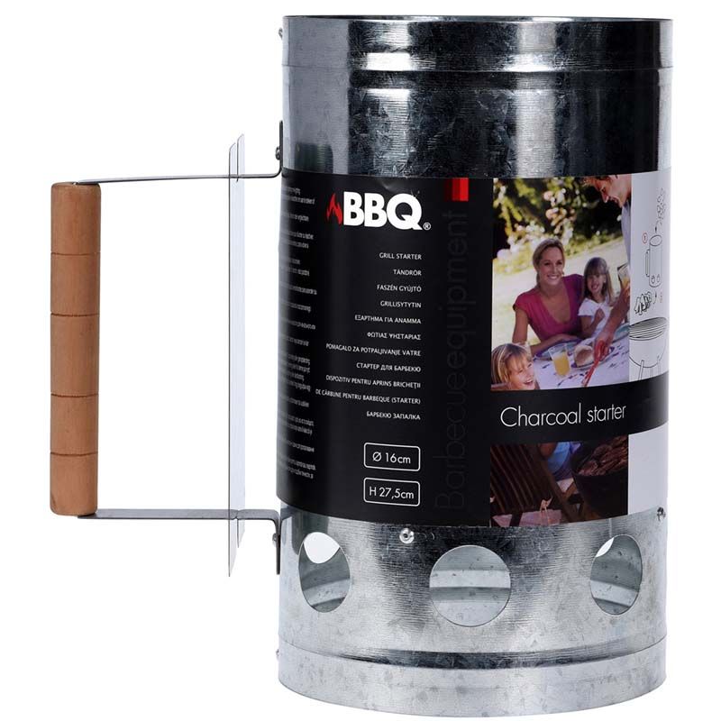 Houtskoolstarter Metaal - 27x16cm Houtskoolstarter Metaal - 27x16cm - Afbeelding 2