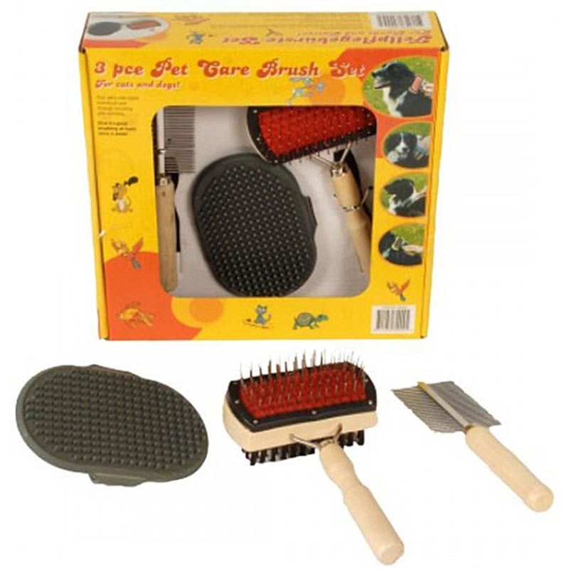 Borstelset voor honden en katten Borstelset voor honden en katten - Afbeelding 2