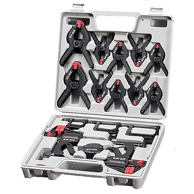 Brüder Mannesmann Lijmtangenset in koffer - 16delig Brüder Mannesmann Lijmtangenset in koffer - 16delig