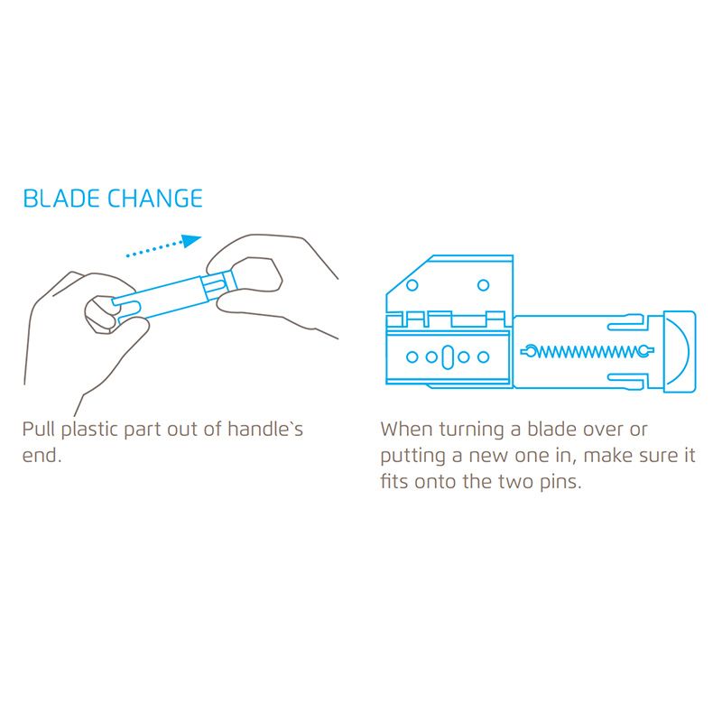 Martor Snijmes - Handmes - Snijdiepte 8,5 mm Martor Snijmes - Handmes - Snijdiepte 8,5 mm - Afbeelding 3