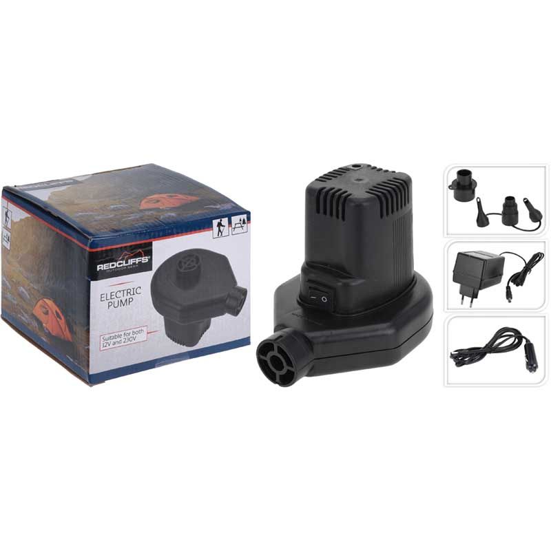 Elektrische Luchtbedpomp - 12V en 230V Elektrische Luchtbedpomp - 12V en 230V